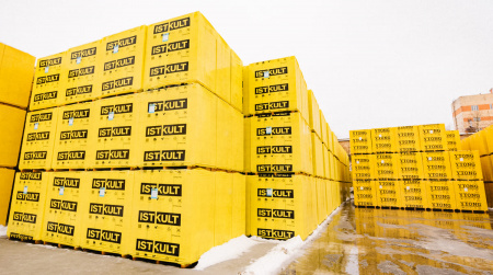Газобетонные блоки Istkult Егорьевск D500 625х75х200 перегородочные